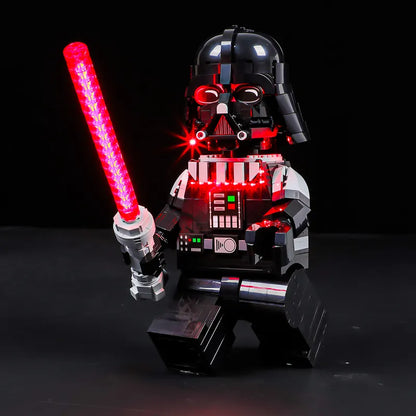 Light kit for Up-Scaled Darth Vader Minifigure 75461