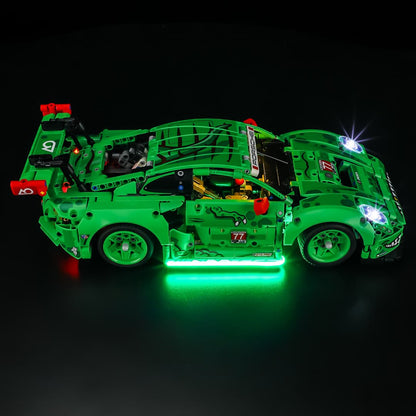 Beleuchtungssatz für Porsche 911 GT3 R REXY AO Rennwagen 42224- Briksmax 2.0