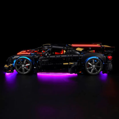 Light kit for Koenigsegg Sadair's Spear 42232 | Briksmax 2.0