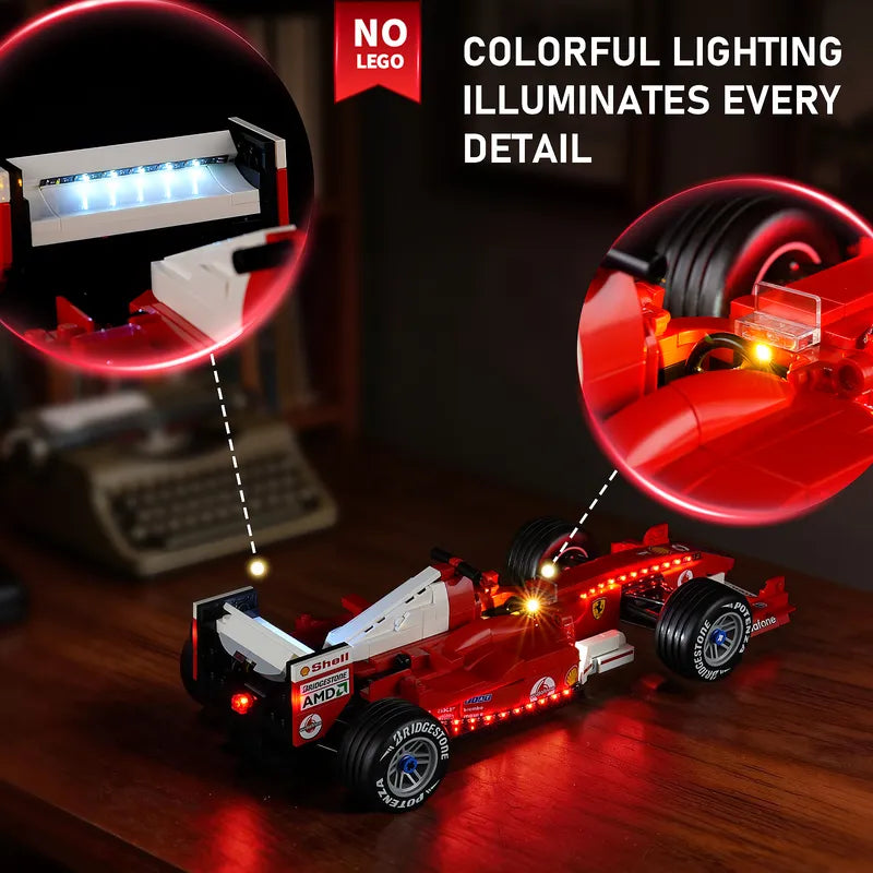 Light Kit for Ferrari F2004 & Michael Schumacher 11375 - Briksamx 2.0