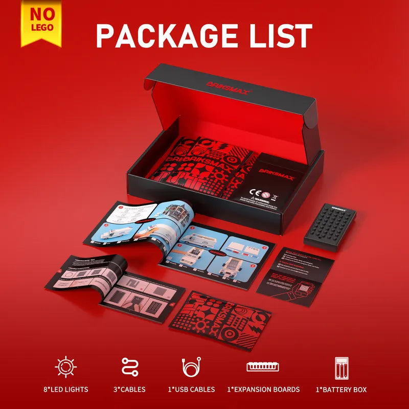 Light Kit For AT-AT Driver Helmet #75429 -Briksmax 2.0