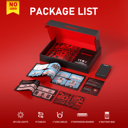 Briksmax-Beleuchtungsset für Schloss und Gelände von Hogwarts 76419