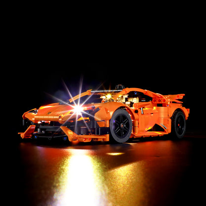 Light Kit For Lamborghini Huracán Tecnica Orange 42196-Briksmax