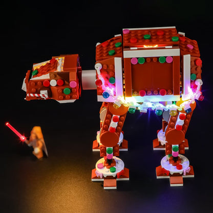 Light Kit For Gingerbread AT-AT Walker #40806- Briksmax 2.0