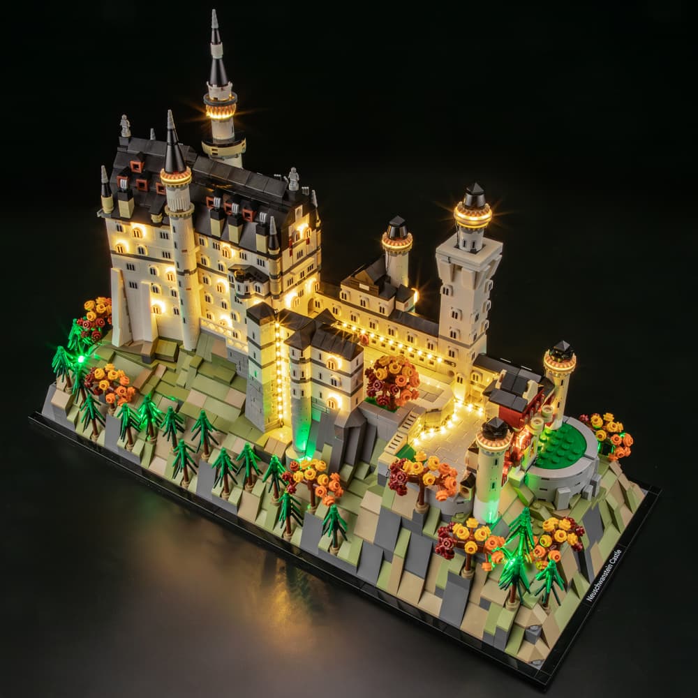 Kit d'éclairage Briksmax 2.0 pour le château de Neuschwanstein #21063