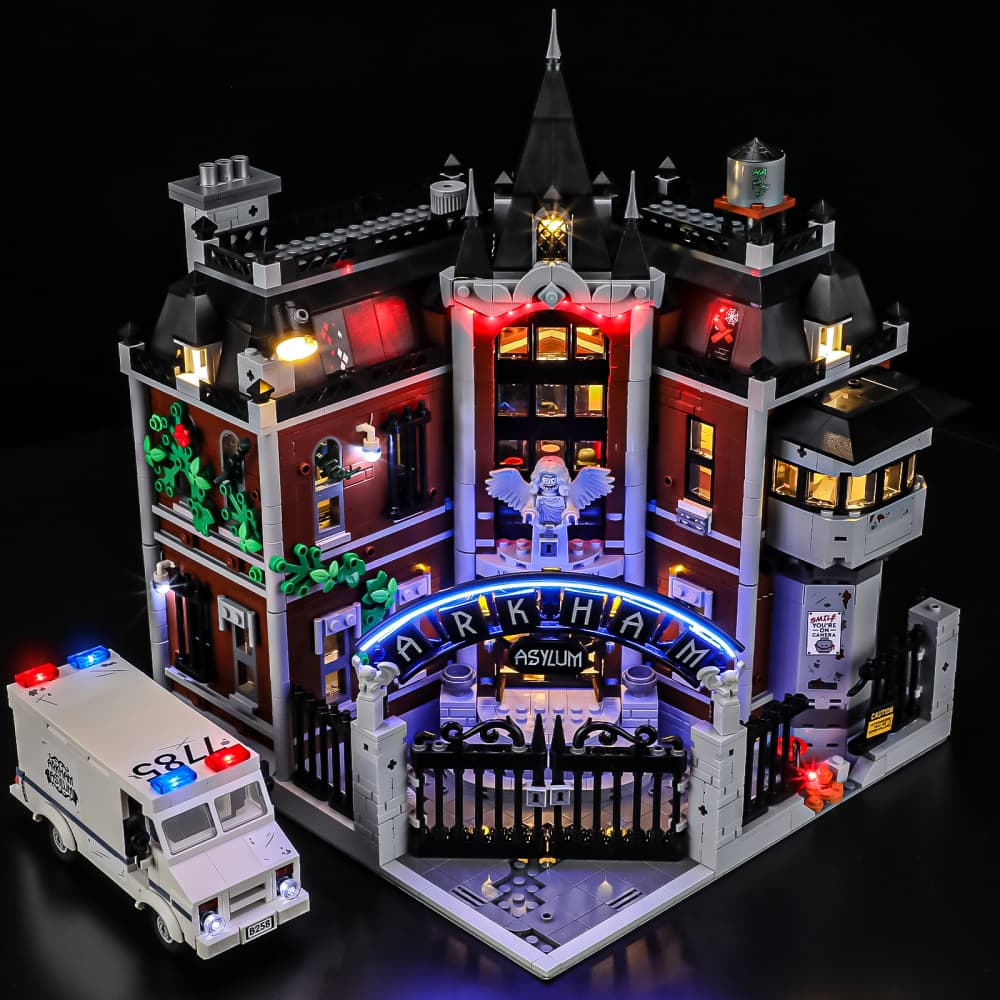 Light Kit For Arkham Asylum  #76300- Briksmax 2.0