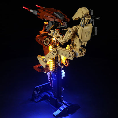Beleuchtungsset für Battle Droid mit STAP #75428- Briksmax