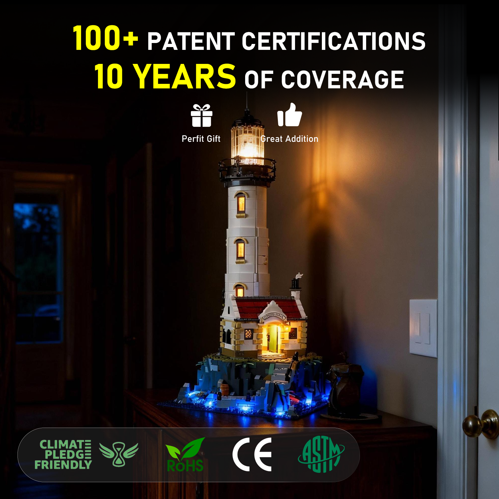 Lego Motorized Lighthouse 21335 Light Kit(Don't Miss Out) – Briksmax