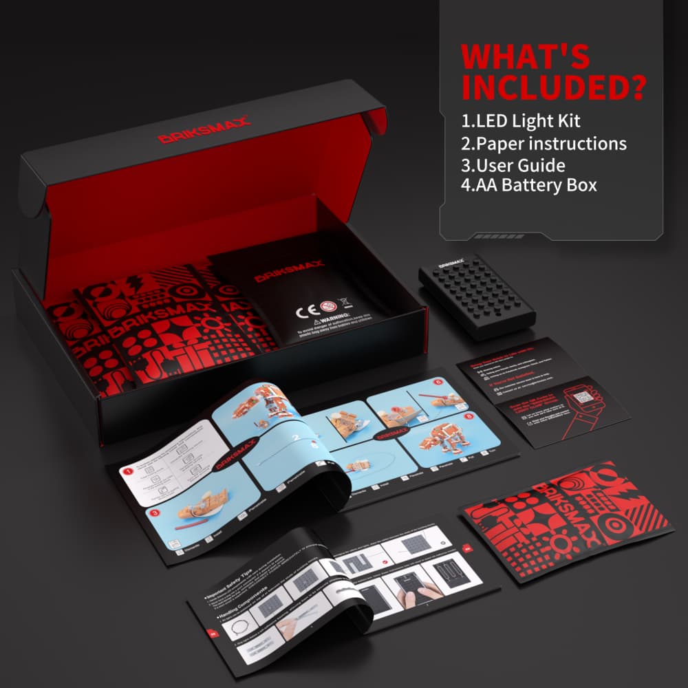 Light Kit For Gingerbread AT-AT Walker #40806- Briksmax 2.0