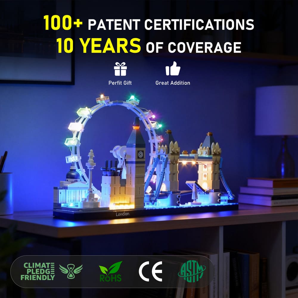 Briksmax Light Kit For London Skyline Collection 21034