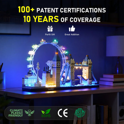 Briksmax Light Kit For London Skyline Collection 21034