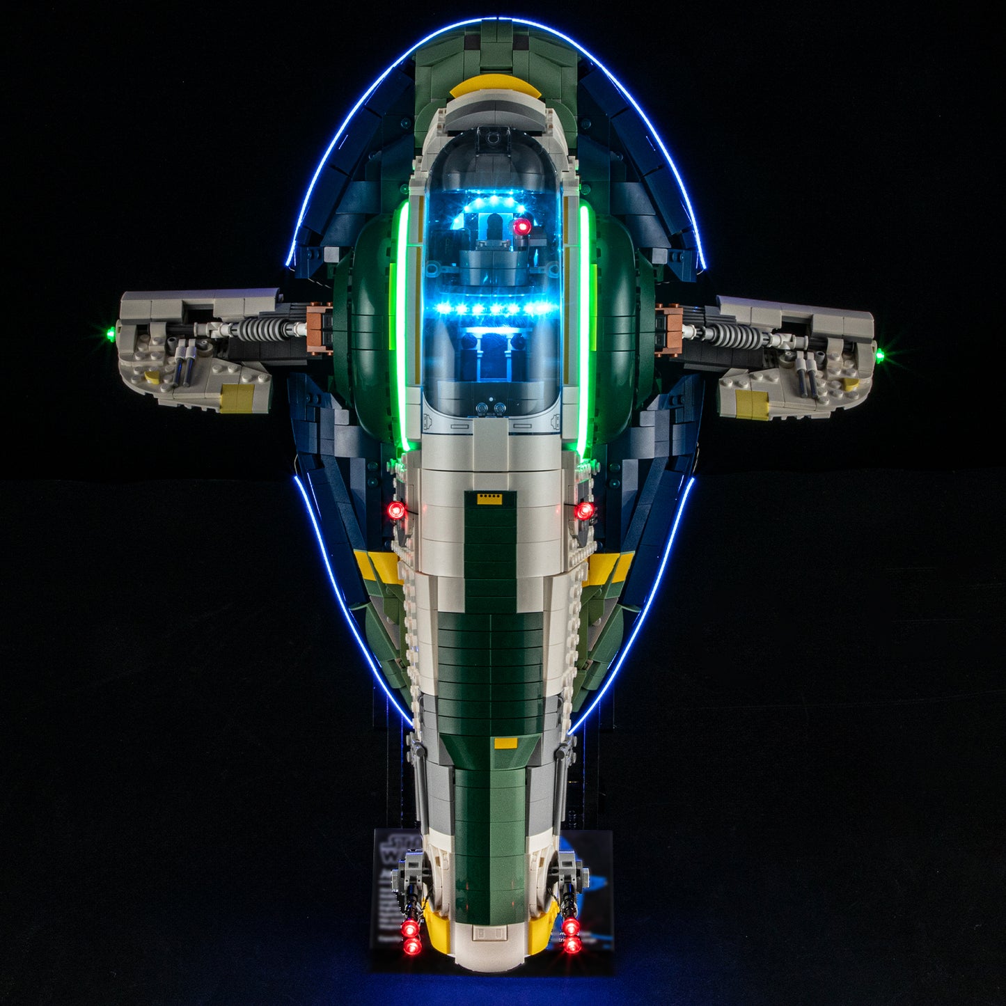 BriksMax 2.0 Light Kit For Jango Fett's Firespray-Class Starship #75409