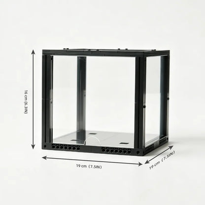 Front-Opening Display Case for LEGO® Models – 19 × 19 × 16 cm | BRIKSMAX