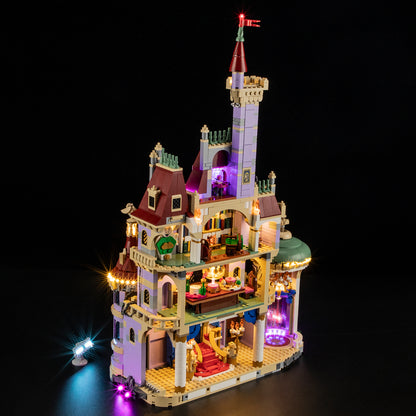 Briksmax 2.0 Lichtset für Schloss „Die Schöne und das Biest“ #43263