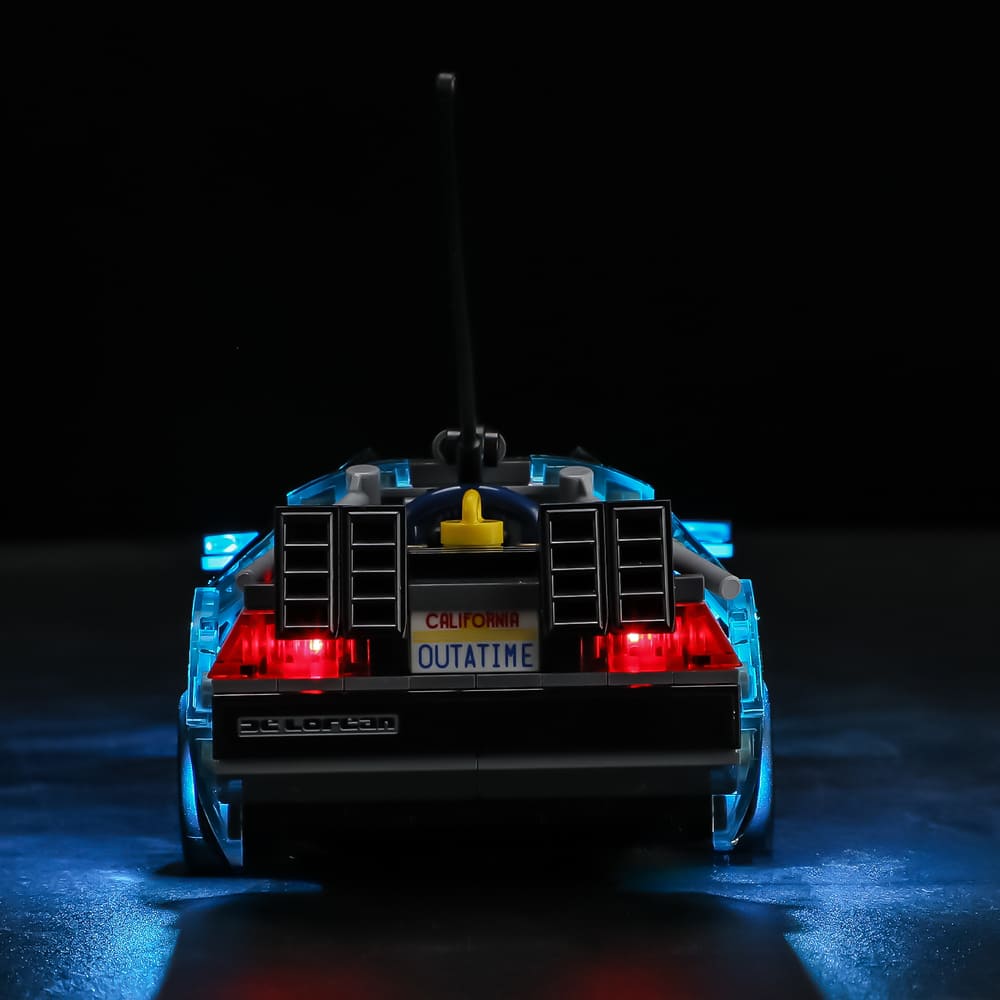 Light Kit for Time Machine from Back to the Future 77256- Briksmax 2.0