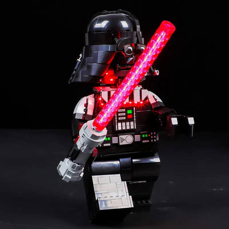 Light kit for Up-Scaled Darth Vader Minifigure 75461