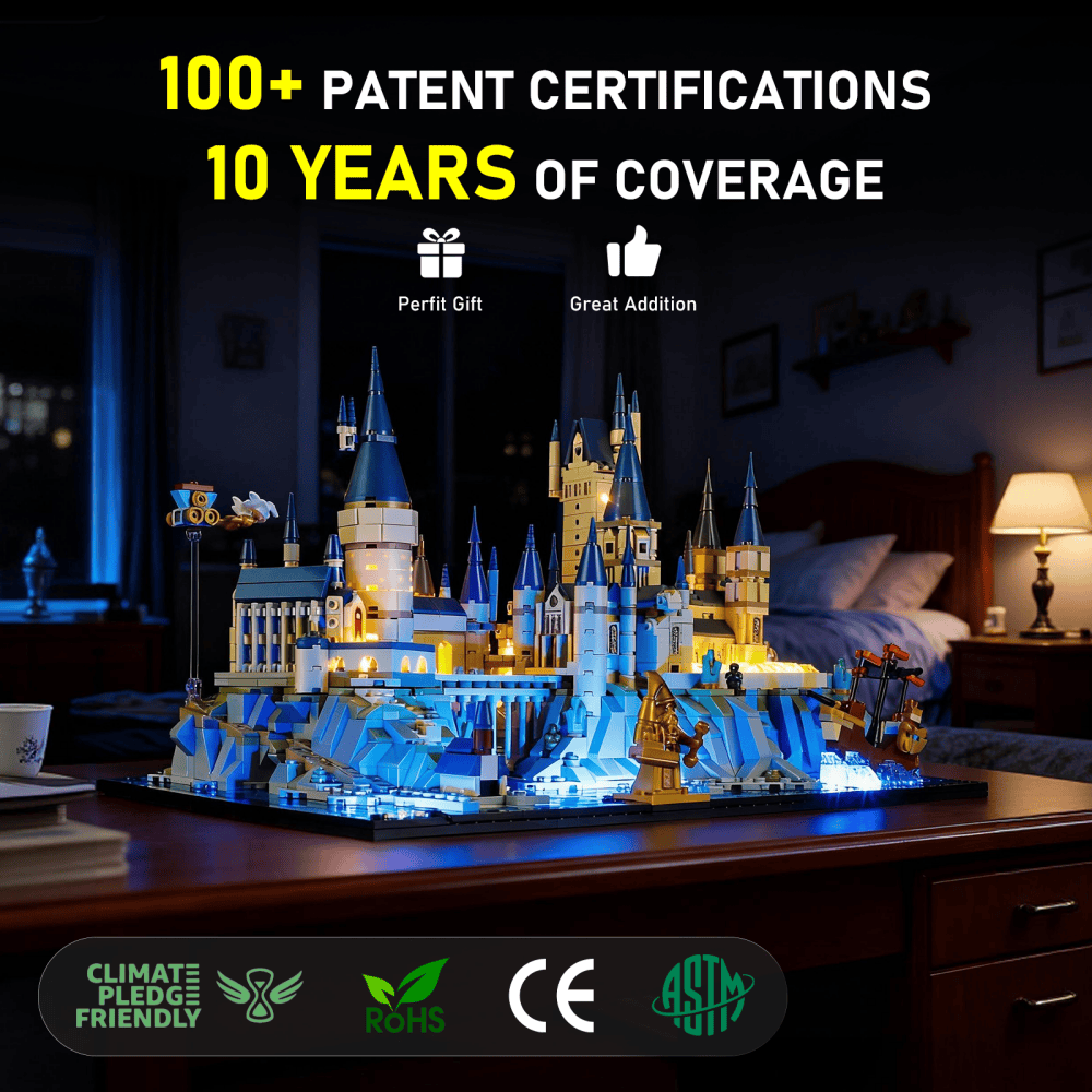 Briksmax-Beleuchtungsset für Schloss und Gelände von Hogwarts 76419