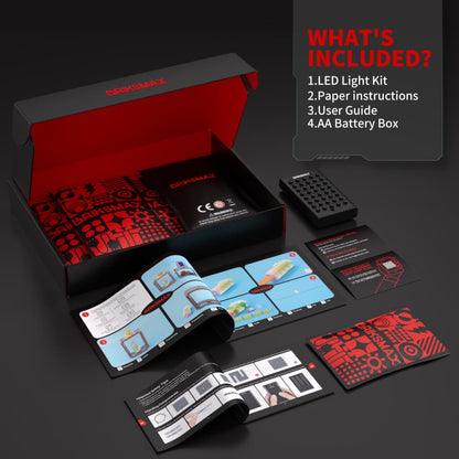 Light Kit For Mineral Collection #21362- Briksmax 2.0