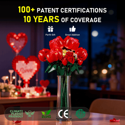 Kit d'éclairage Briksmax pour bouquet de roses 10328