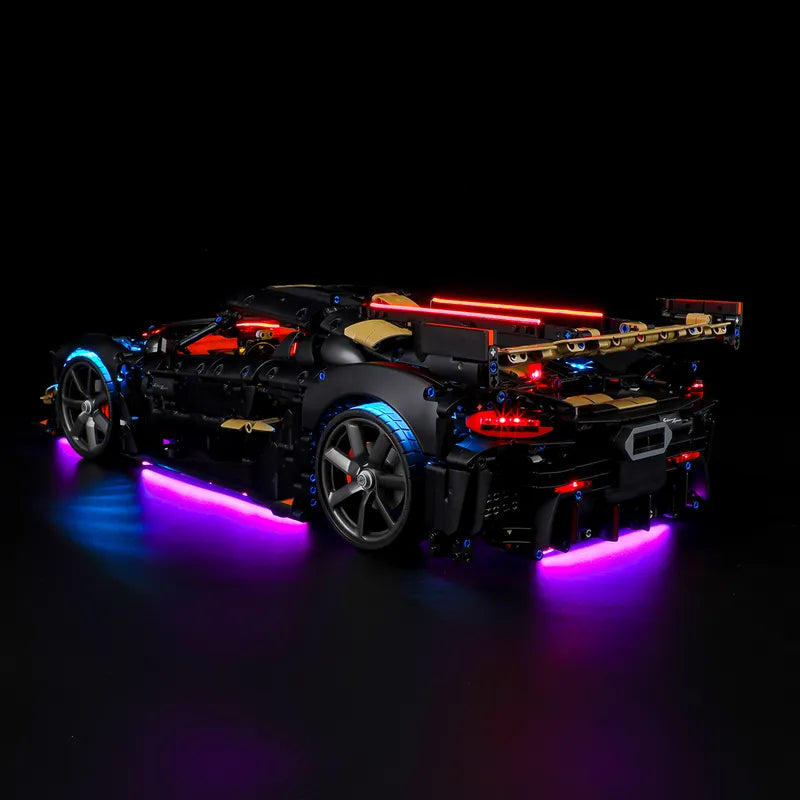 Light kit for Koenigsegg Sadair's Spear 42232 | Briksmax 2.0