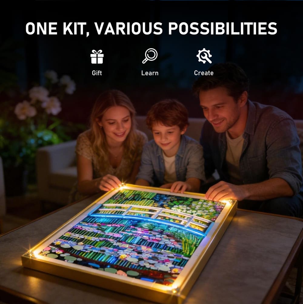 Light Kit for Claude Monet – Bridge over a Pond of Water Lilies 31220 - Briksmax 2.0【Not Final Price｜Coming Soon】