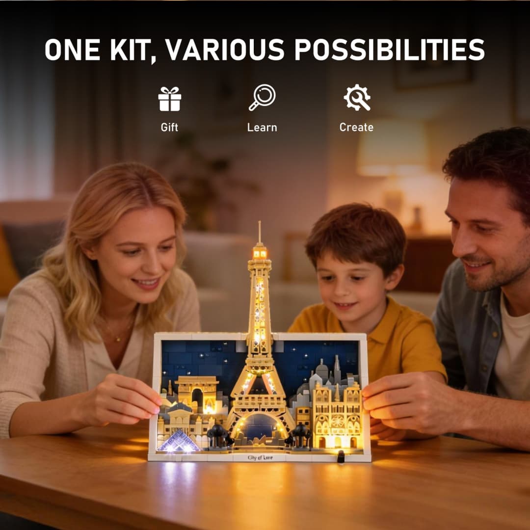 Light Kit for Paris – City of Love 21064 - Briksmax 2.0