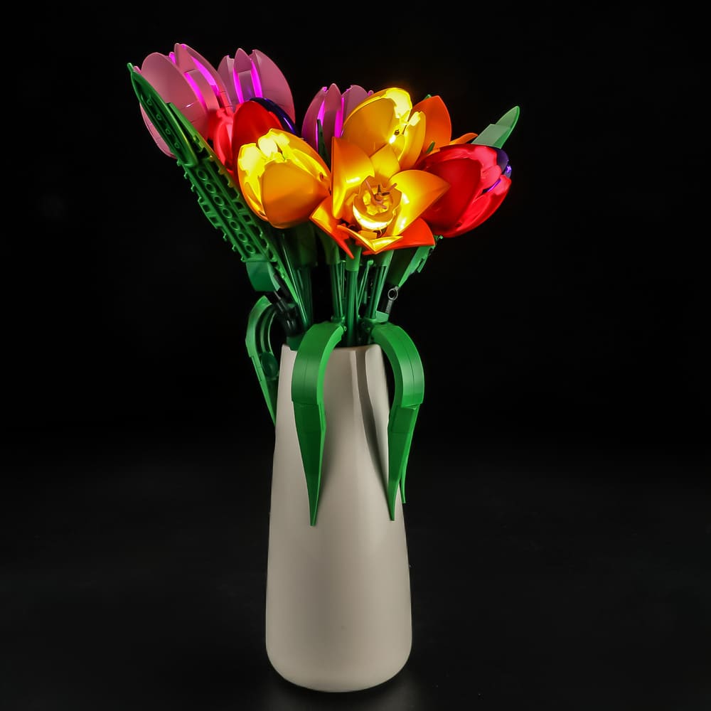 Light Kit for Tulip Bouquet 11501- Briksmax 2.0