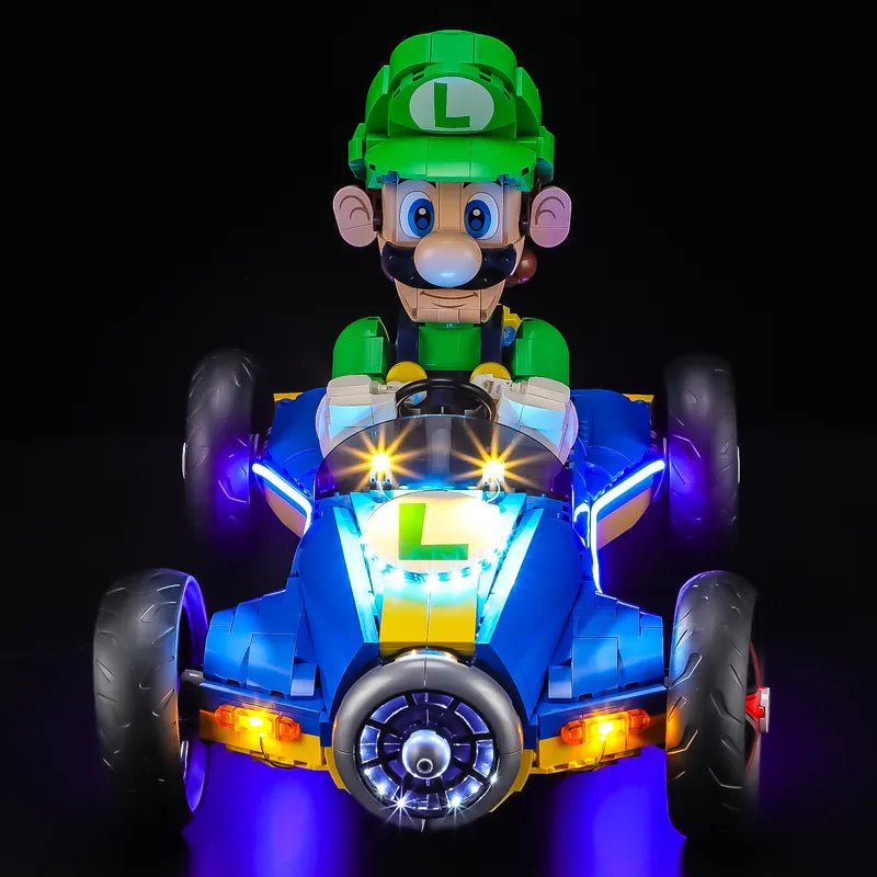 Light Kit for Mario Kart – Luigi & Mach 8 #72050 - Briksmax 2.0