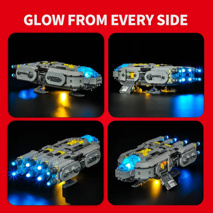 Light Kit for Anzellan Starship 75445 - Briksmax 2.0