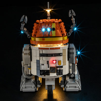 BriksMax 2.0 Light Kit For Chopper (C1-10P)™ Astromech Droid #75416