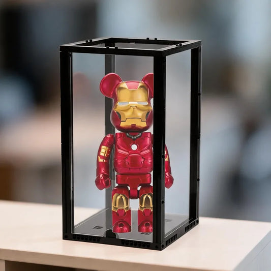 Front-Opening Display Case for LEGO® Models – 19 × 19 × 32 cm