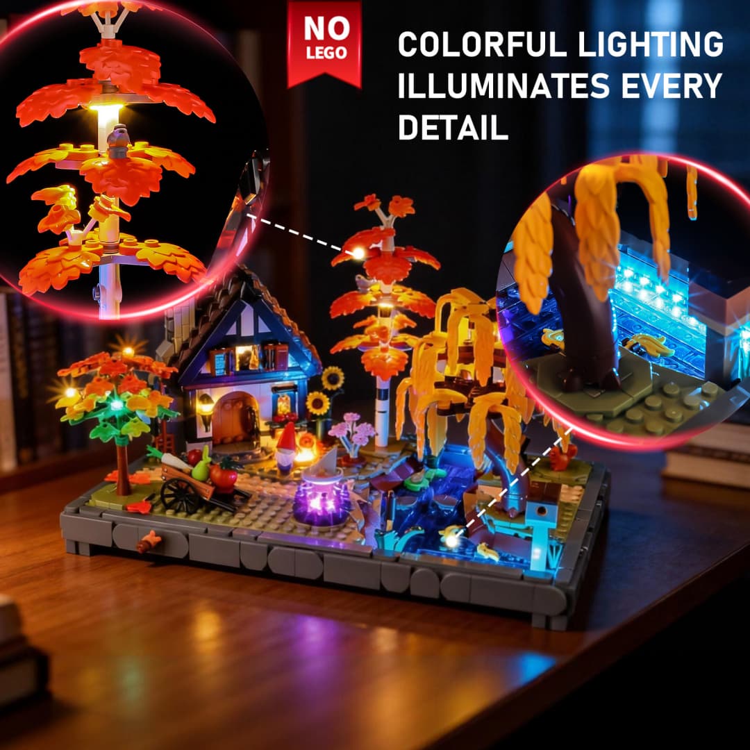 Light Kit for Autumn Cottage Garden 11372 - Briksmax 2.0