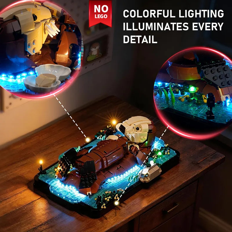 Light Kit for Floating Sea Otters 21366 - Briksmax 2.0