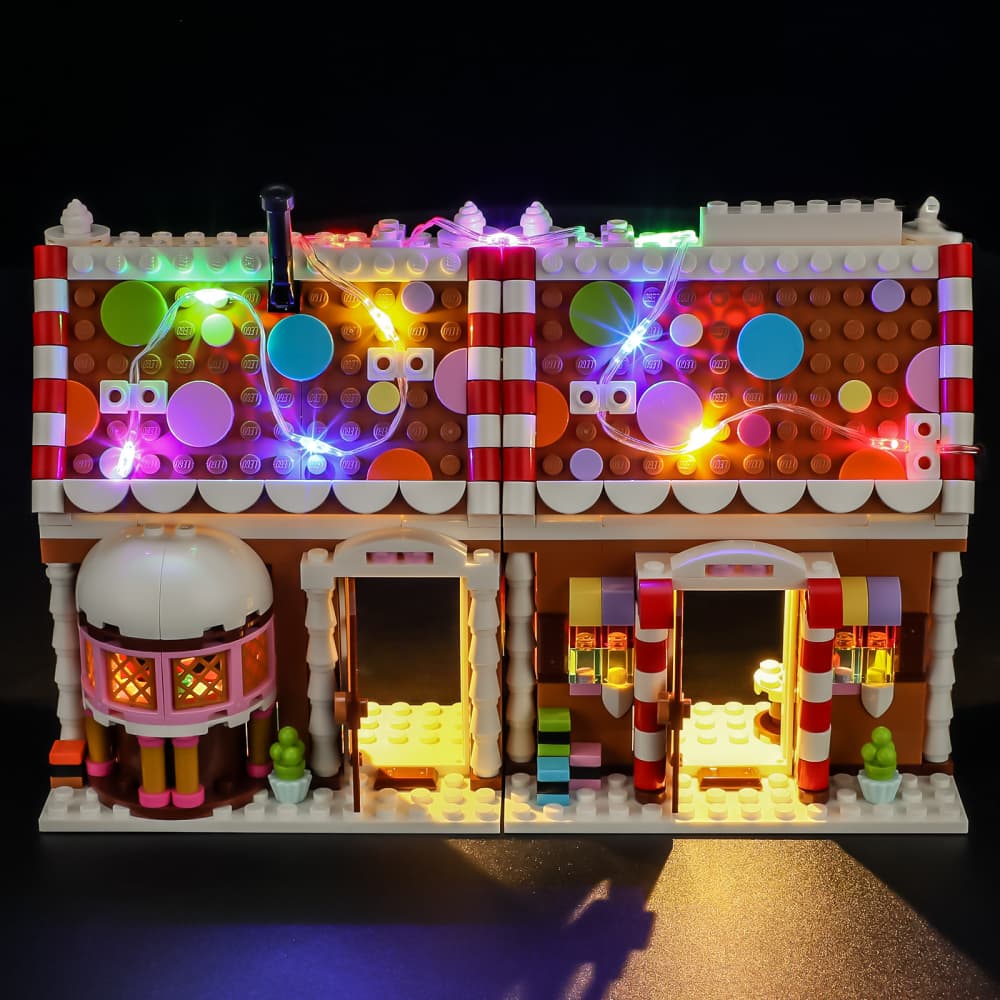 Light Kit For Festive Gingerbread House #40809- Briksmax 2.0