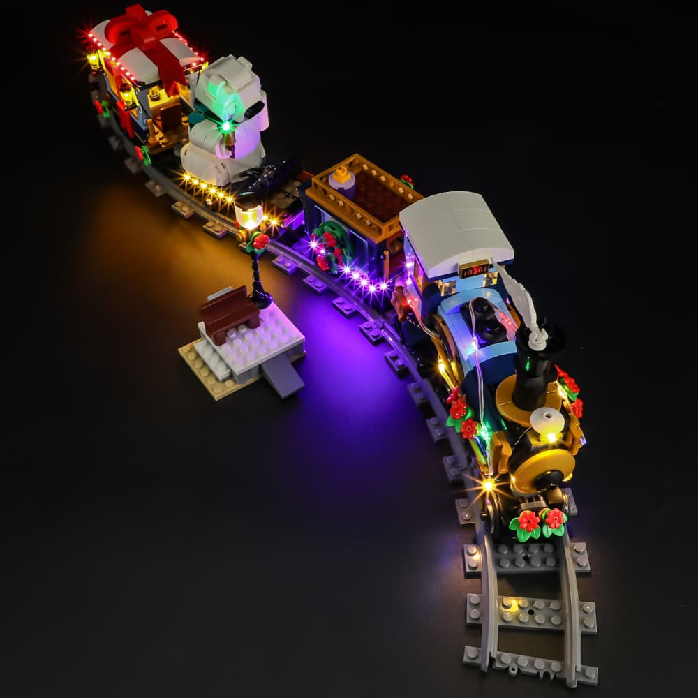 Light Kit For Holiday Express Train #10361- Briksmax 2.0