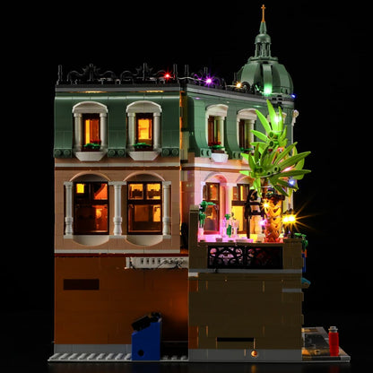 Kit d'éclairage pour hôtel-boutique n° 10297 (version Noël) - Briksmax 2.0