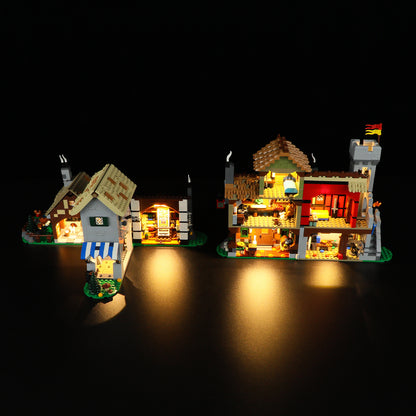 BriksMax Light Kit For Medieval Town Square 10332