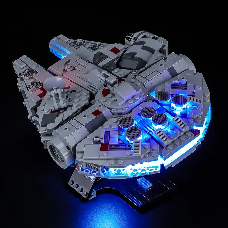 Light Kit For Millennium Falcon 75375-Briksmax 2.0(Wave Sensor Control)
