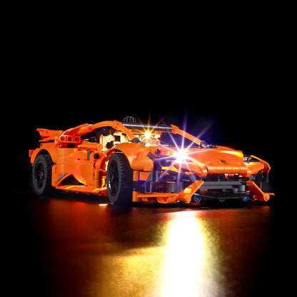 Light Kit For Lamborghini Huracán Tecnica Orange 42196-Briksmax