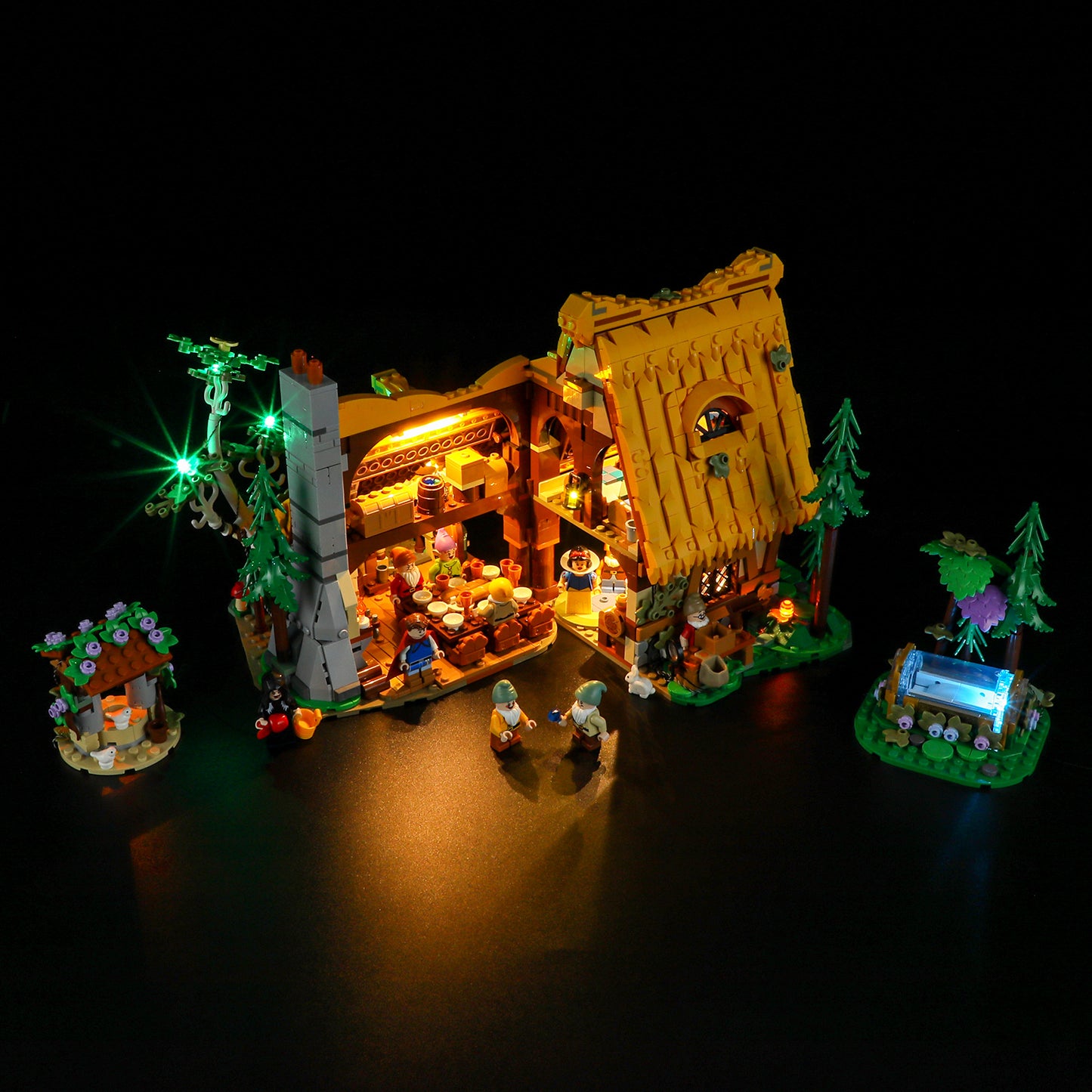 Briksmax Light Kit For  Snow White and the Seven Dwarfs' Cottage 43242
