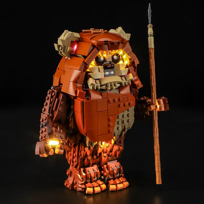 Kit d'éclairage Briksmax 2.0 pour Wicket the Ewok #75430
