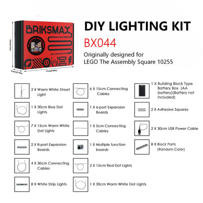 DIY Mega Pack – Lighting Kits for LEGO Builds