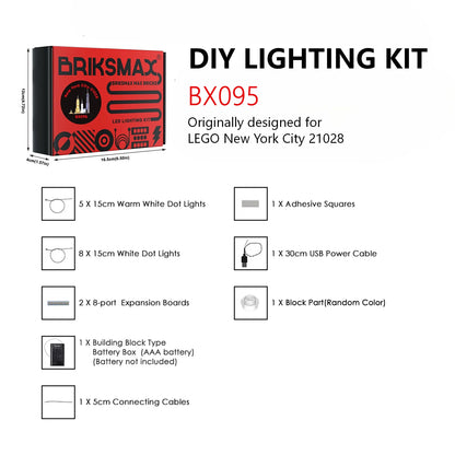 DIY Builder Pack – Lighting Kits for LEGO Builds