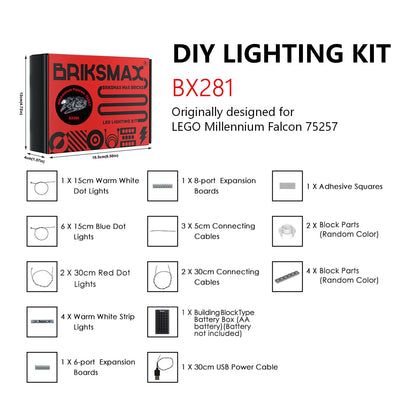 DIY Builder Pack – Lighting Kits for LEGO Builds