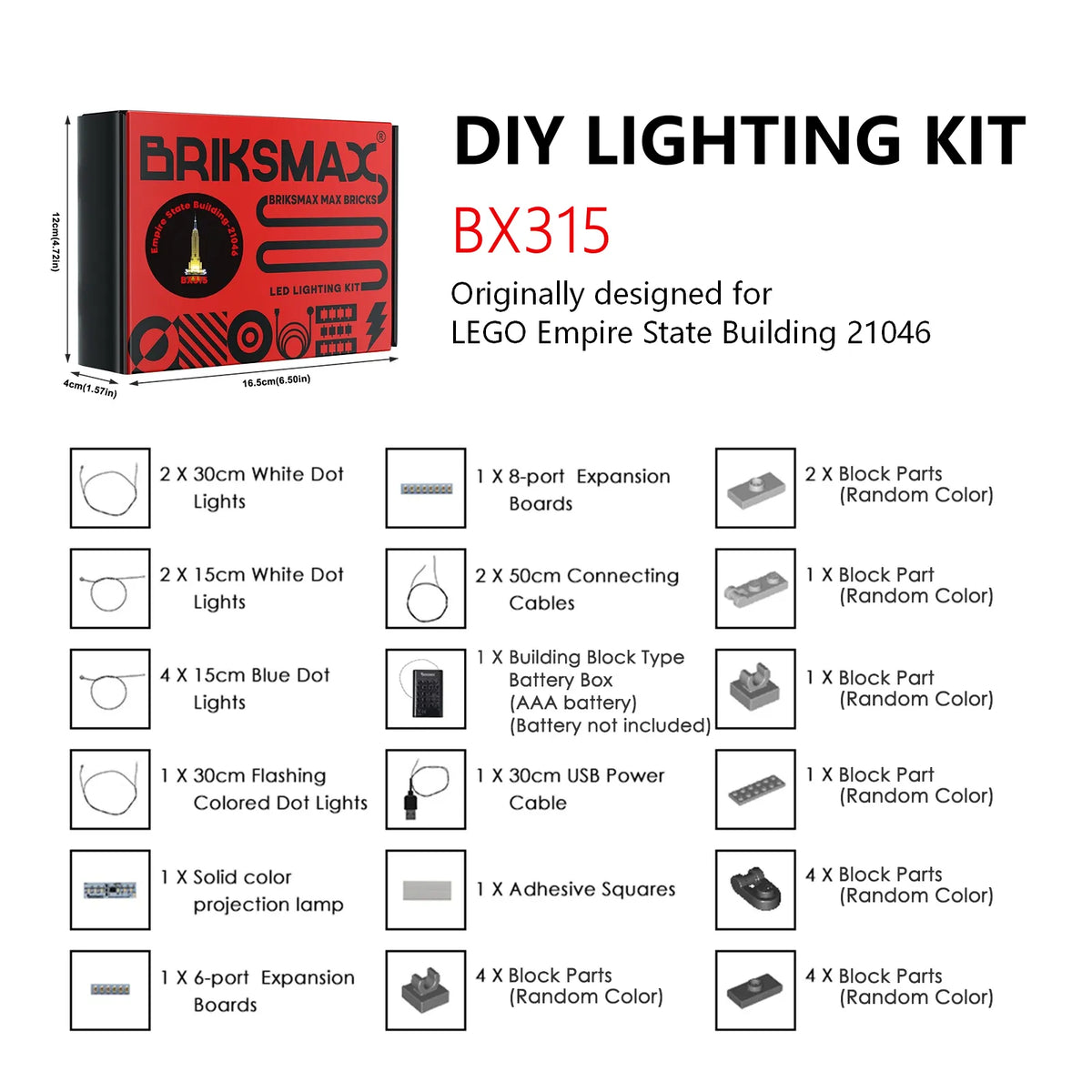 DIY Creator Pack – Lighting Kits for LEGO Builds
