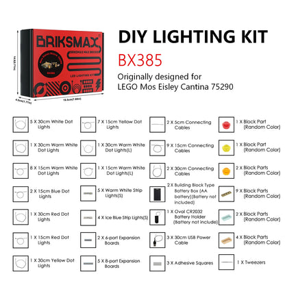 DIY Mega Pack – Lighting Kits for LEGO Builds