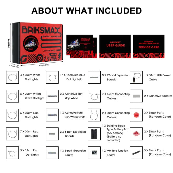 Kit d'éclairage pour Ghostbusters™ ECTO-1 10274