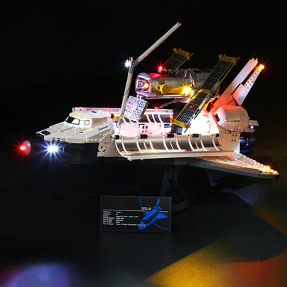 Light Kit For NASA Space Shuttle Discovery 10283 - Briksmax