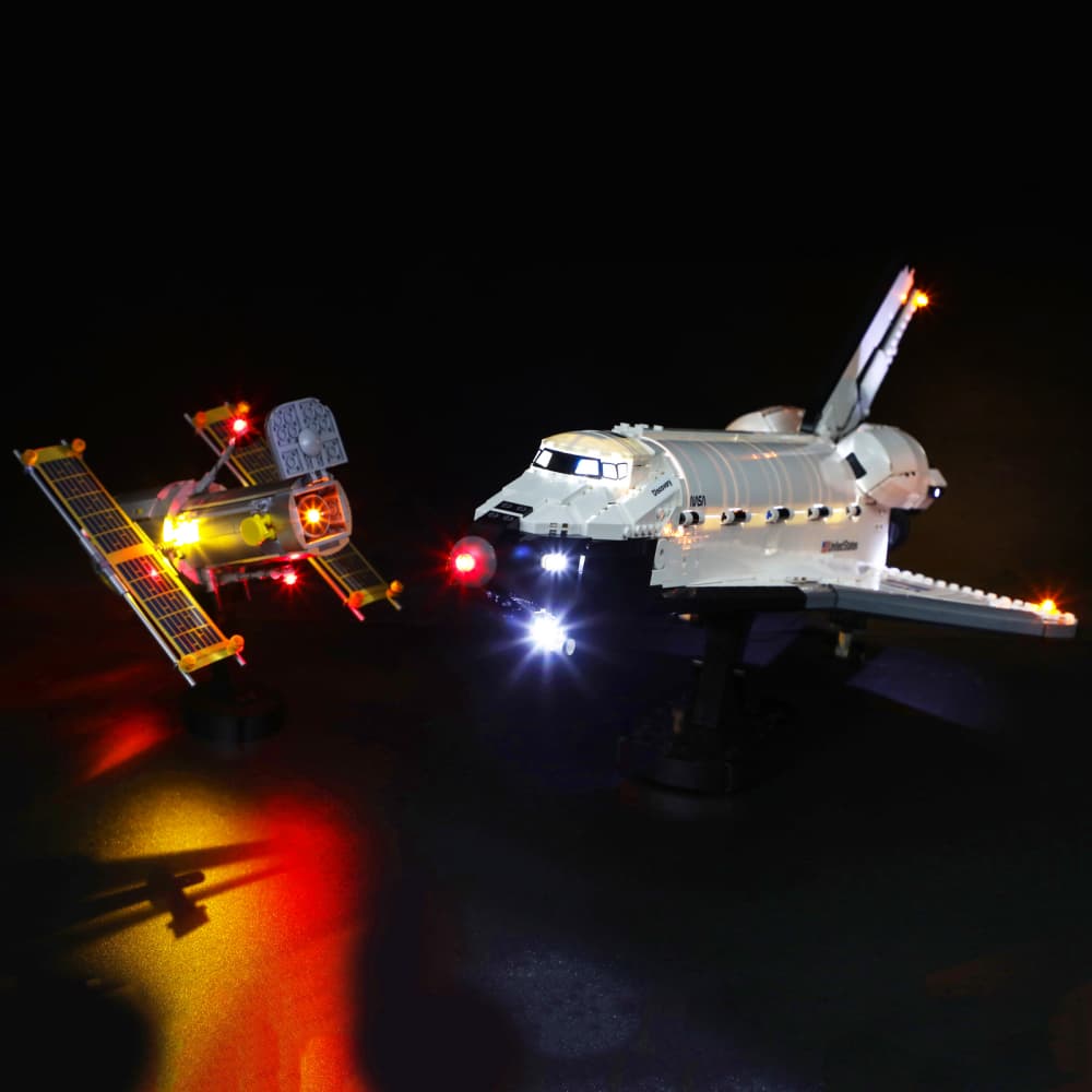 レイ Lego NASA Space Shuttle Discovery 10283 Light Kit(Fantastic Night