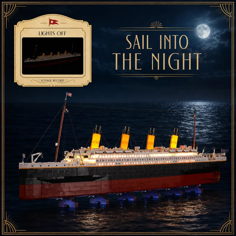 Kit d'éclairage pour Titanic 10294-BriksMax